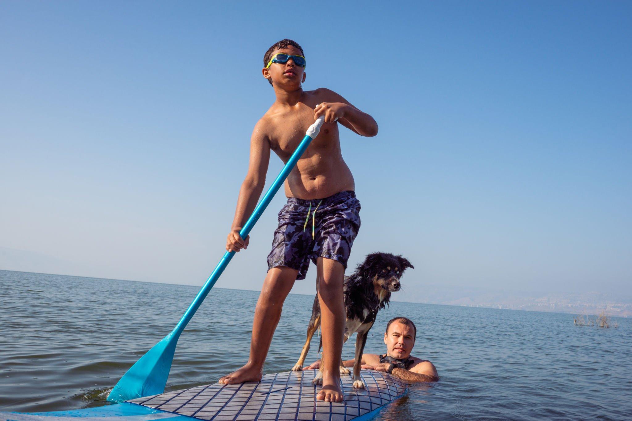 swimming lessons at florida beach